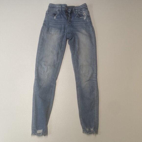 Bridge by GLI High Rise Skinny Ankle Size 24 Jeans - Picture 5 of 16